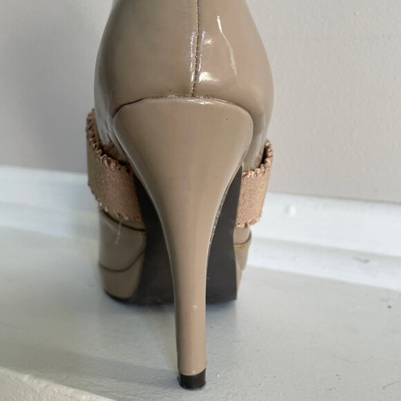 Platform Nude heel - Picture 8 of 11
